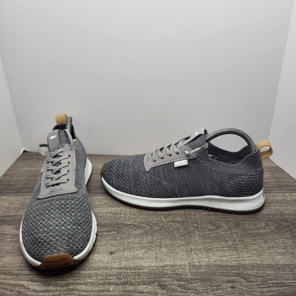 TRUE linkswear Men's All Day Knit II Golf Shoes Gray, Men's Size 7.5